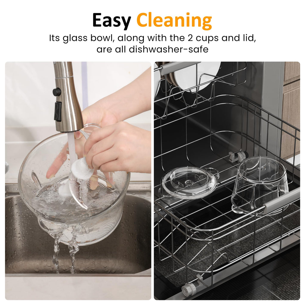 4-in-1 Electric Food Chopper & Small Food Processor X72795