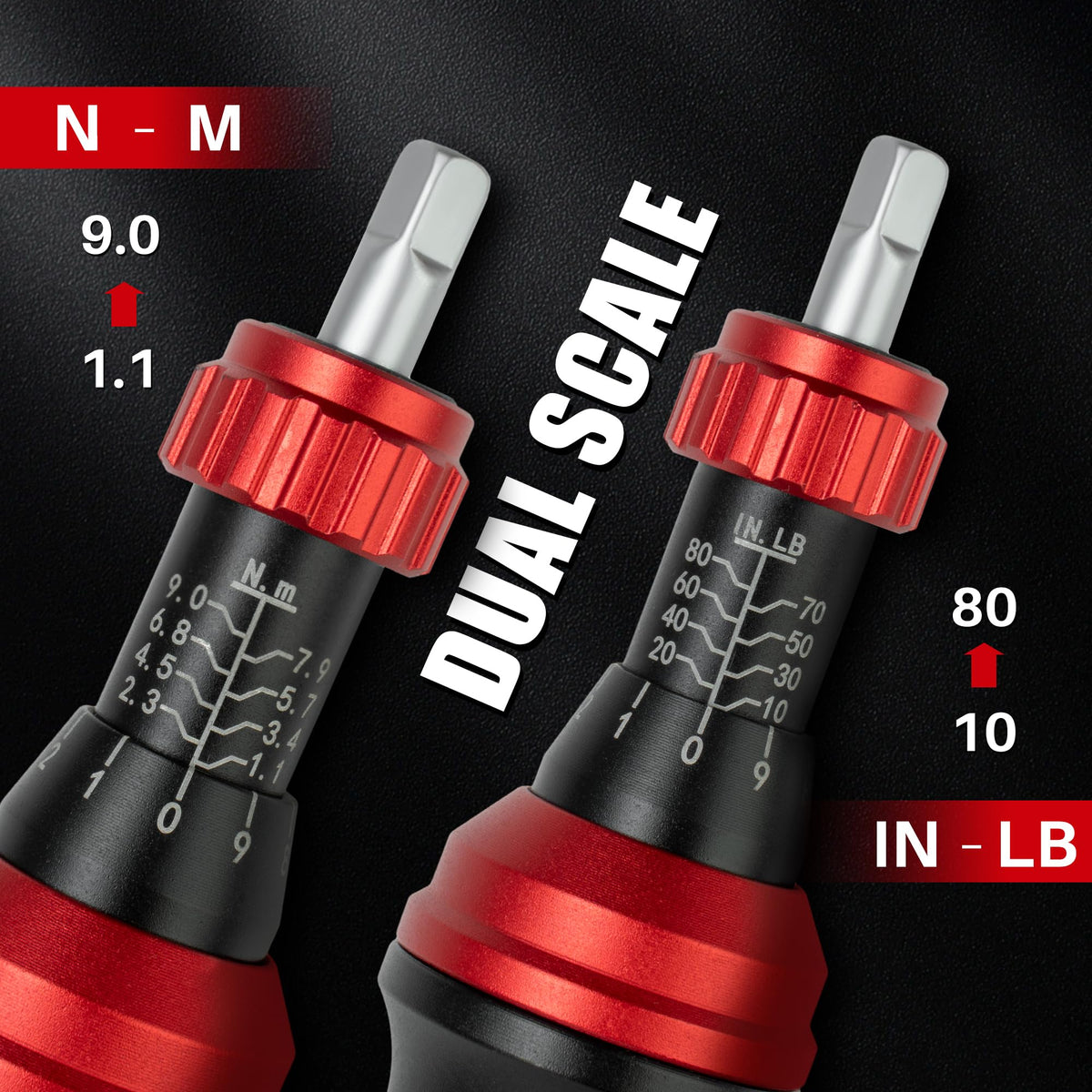 Inch Pound Torque Screwdriver 10-80 In.Lb T1037