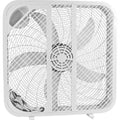 20" 3-Speed Box Fan White S91681