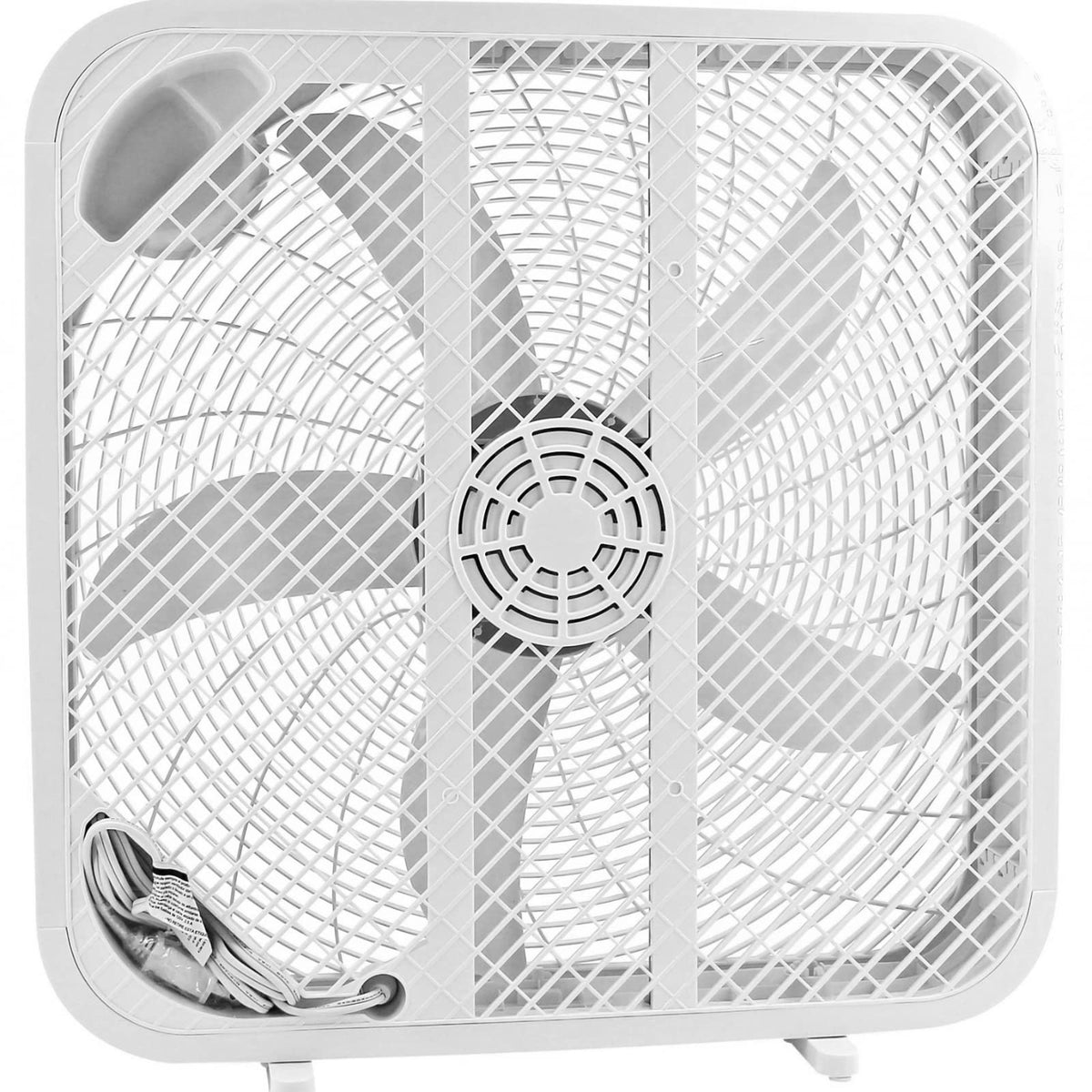 20" 3-Speed Box Fan White S91681