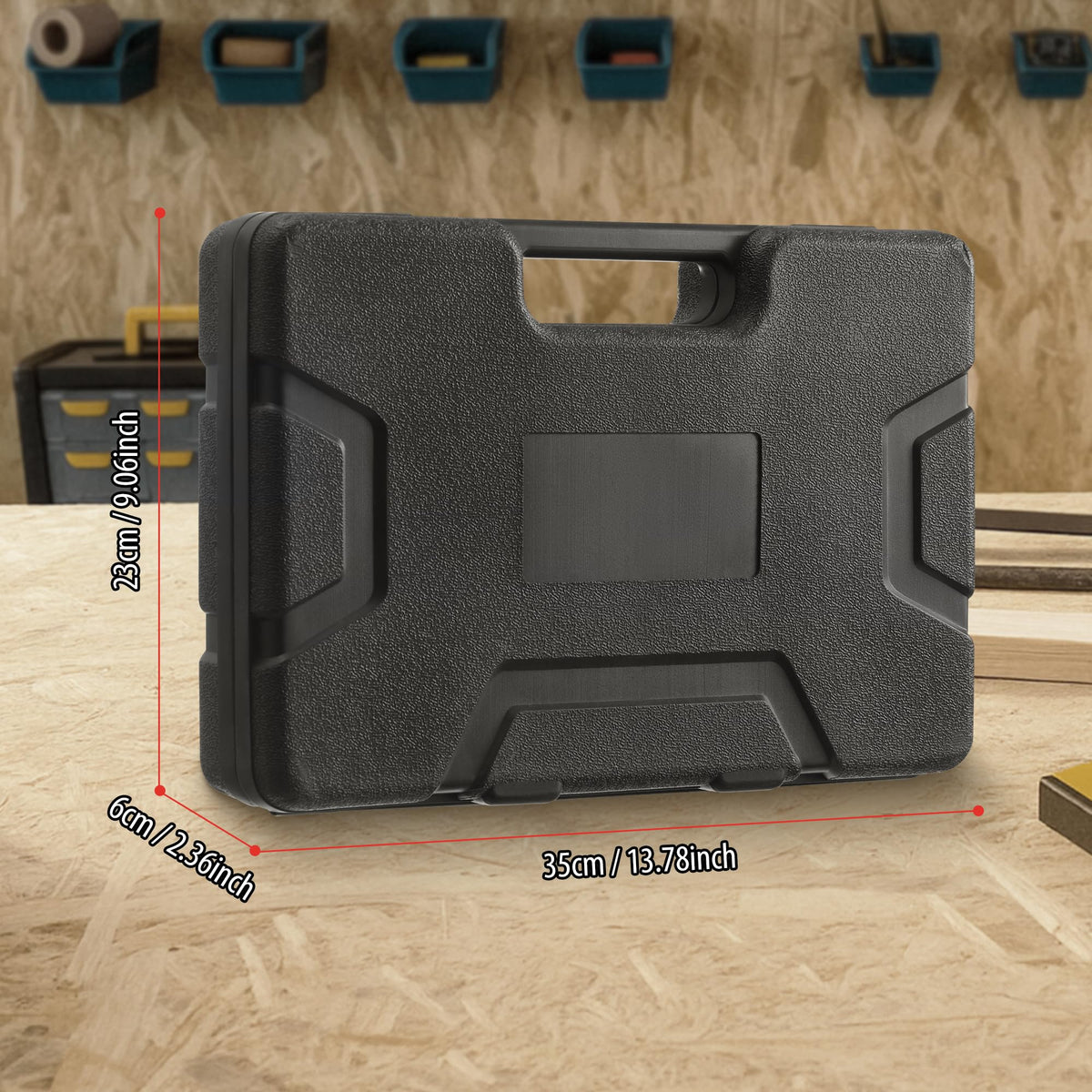 146-Piece Household Tool Kit with Storage ToolBox I5112