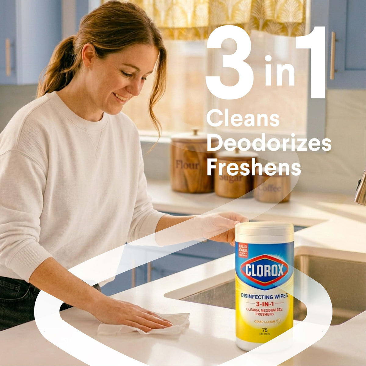 Disinfecting Wipes 75 Count 3 Pack Z499