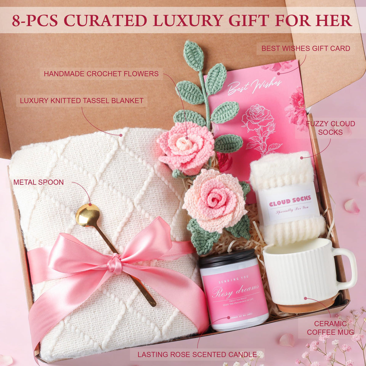 Pink Gift Basket E102451