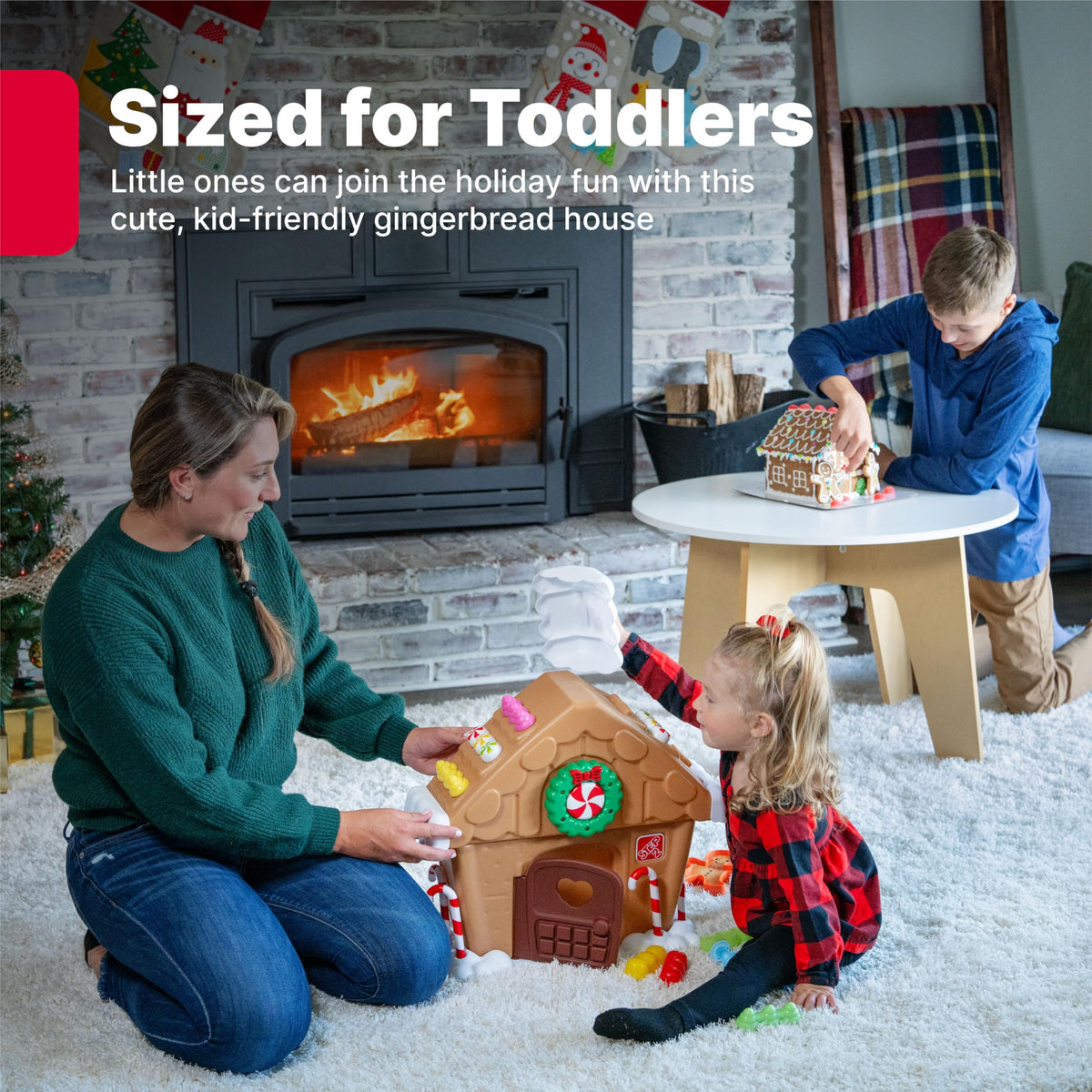 Kids Interactive Christmas Holiday Toy with 20 Accessories F31019